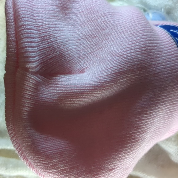 Pink FORD Stocking Cap, approximately 8"x8.25" - Picture 3 of 9